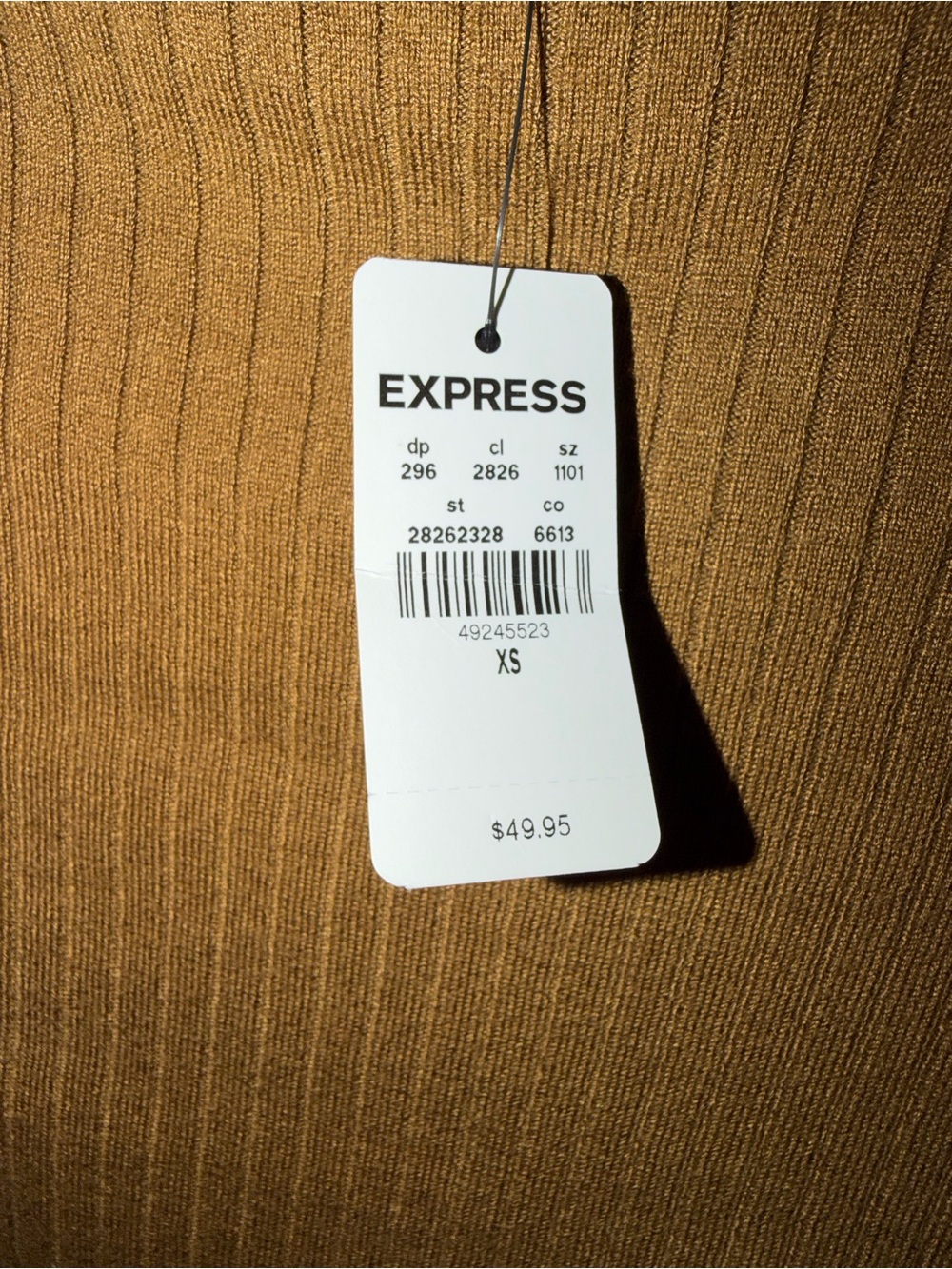 Express Women's Ribbed Short-Sleeve Top - Picture 3 of 3